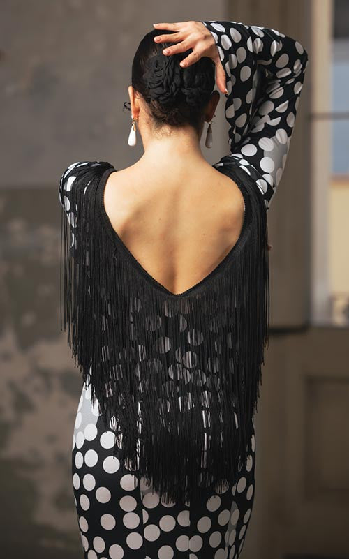 Robe de flamenco Alosno imprimée en différentes couleurs