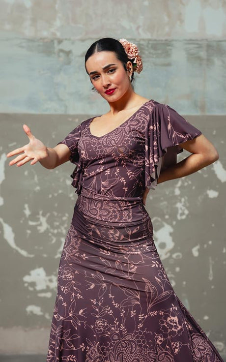 Chardin Printed Short-Sleeved Top