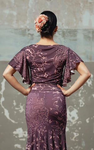 Chardin Printed Short-Sleeved Top