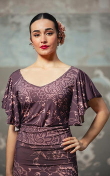 Chardin Printed Short-Sleeved Top