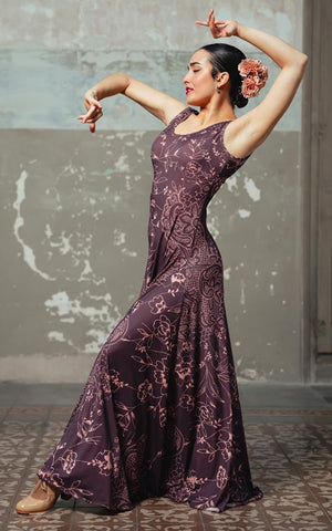 Robe de flamenco imprimée Alchemy