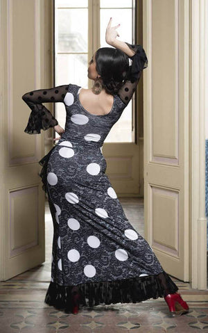 Falda Flamenco Sarnen Estampado de lunares
