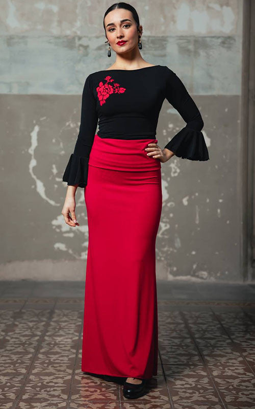 Jupe flamenco Andújar avec ceinture