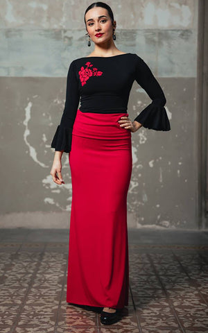 Jupe flamenco Andújar avec ceinture
