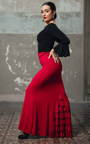 Jupe flamenco Andújar avec ceinture