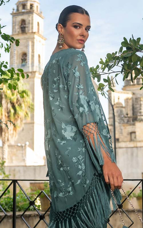 Veste Amorosa Dentelle Vert d'Eau