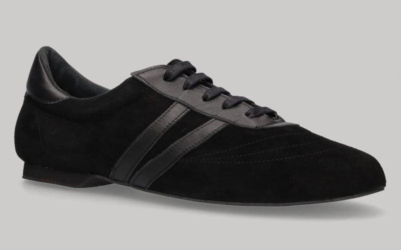 Chaussures de danse de salon noires à lacets pour hommes