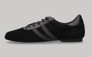 Chaussures de danse de salon noires à lacets pour hommes