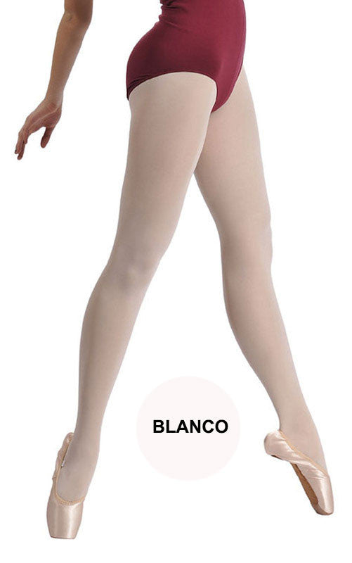 Media Suave con Banda Elástica Blanco