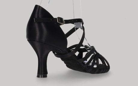 Zapato para Baile de Salón en Satén Negro