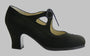 Zapato de baile flamenco profesional ante negro