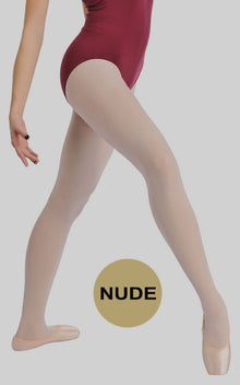 Chaussettes d'étude basiques avec bande élastique couleur nude