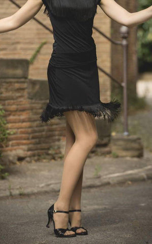 Matera Skirt with Fringes