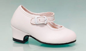 White flamenco shoe size 15/17