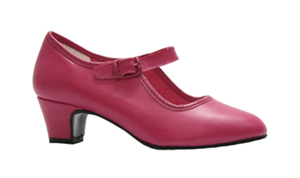 Fuchsia Flamenco Shoe